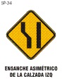 ensanche asimetrico