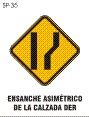ensanche asimetrico