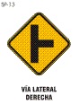 via lateral derecha