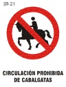 prohibido cabalgata
