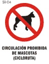 prohibido mascotas
