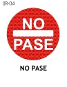 no pase