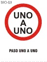 paso uno a uno