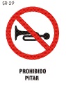 prohibido tocar bocina