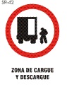 zona carga y descarga